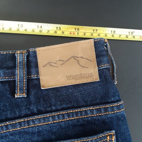 Windriver SZ 36 Dark Wash Men's 5 Pocket Denim Jeans - Picture 8 of 13